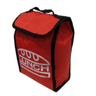 Khltasche klein, Picknicktasche Isoliertasche, Polyester/Isoliermaterial, ca. 18 x 7 x 26 cm, rot