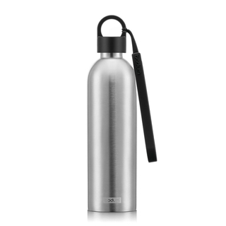 Bodum MELIOR Wasserflasche, 0,5 l, 17 oz, Edelstahl chrom