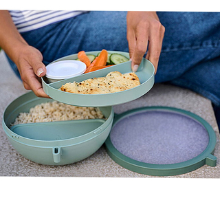 Bento Lunchbowl rund 5 Fcher 1.5l  Vita - NORDIC SAGE