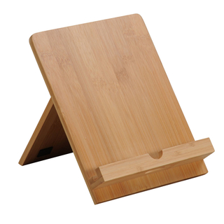 Kochbuchhalter Tablethalter, ca  L: 18 cm x B: 23 cm x H: 19,5 cm  Bambus, FSC